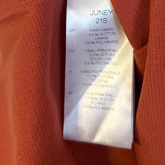 IRO Juney one shoulder ruched crochet cotton mini dress - Picture 9 of 10